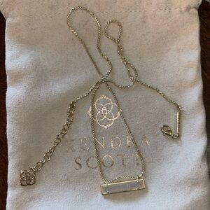 Kendra Scott Gold Leanor Drusy Necklace